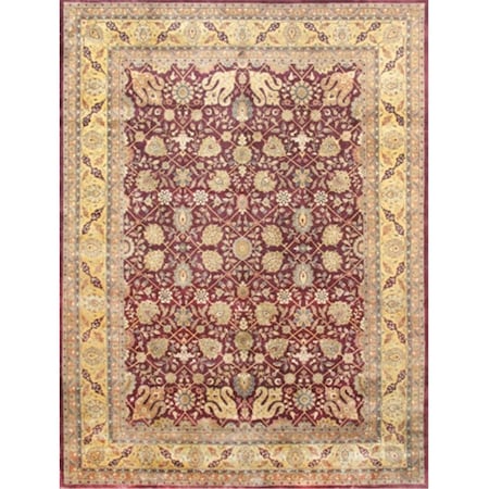 Pasargad Home Baku Collection Hand-Knotted Lamb'S Wool Area Rug- 8 Ft. 9 In. X 11 Ft. 6 In. 23508
